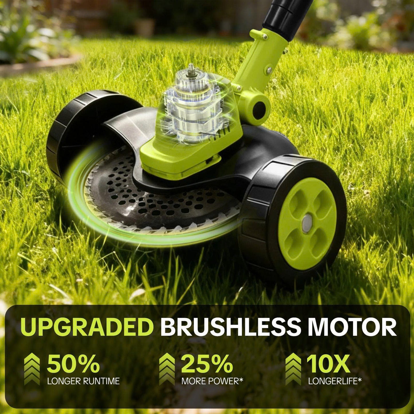 3-in-1 Cordless Lawn Mower