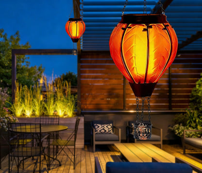 🎁 Free Shipping 🔥Solar Hanging Rainbow Balloon Lantern