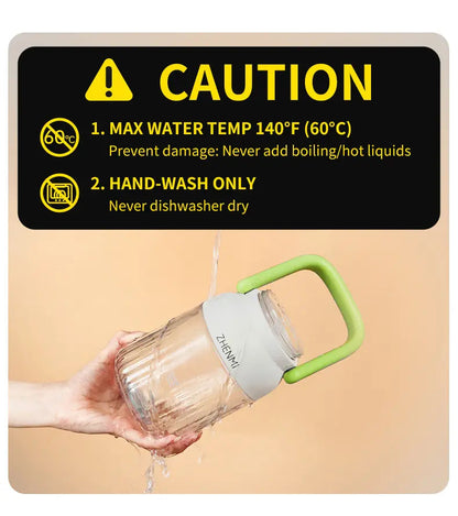 Cordless Blender 33oz BPA-Free for Smoothies & Ice