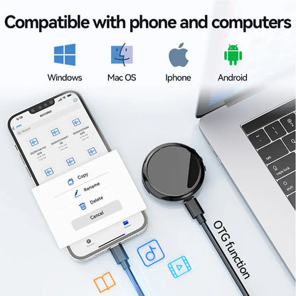 Ultra Magnetic Voice Recorder – Smart One-Touch Recording Device with Crystal-Clear Audio, Noise Reduction & Extended Battery Life