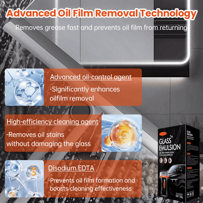 🔥LAST DAY 48% OFF - Glass Oil Film Cleaner
