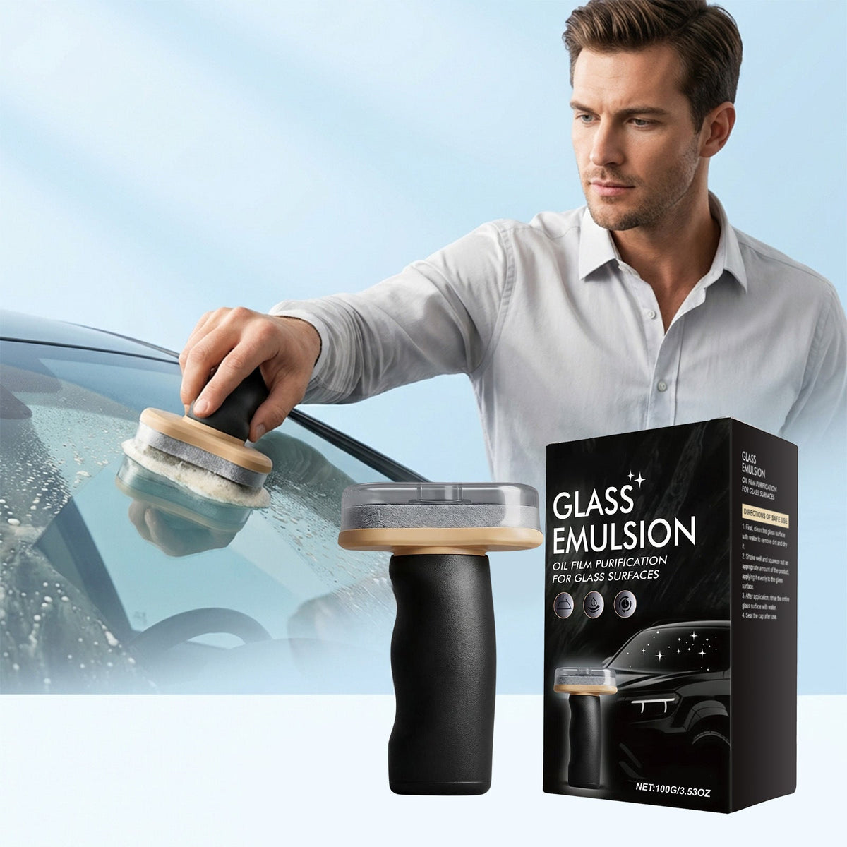 🔥LAST DAY 48% OFF - Glass Oil Film Cleaner