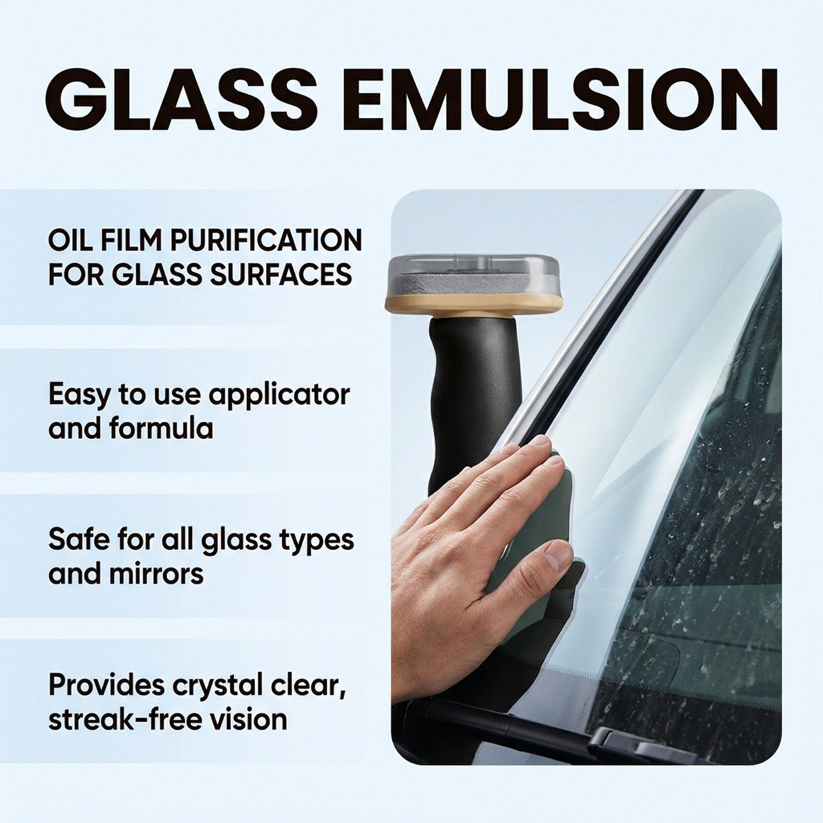 🔥LAST DAY 48% OFF - Glass Oil Film Cleaner