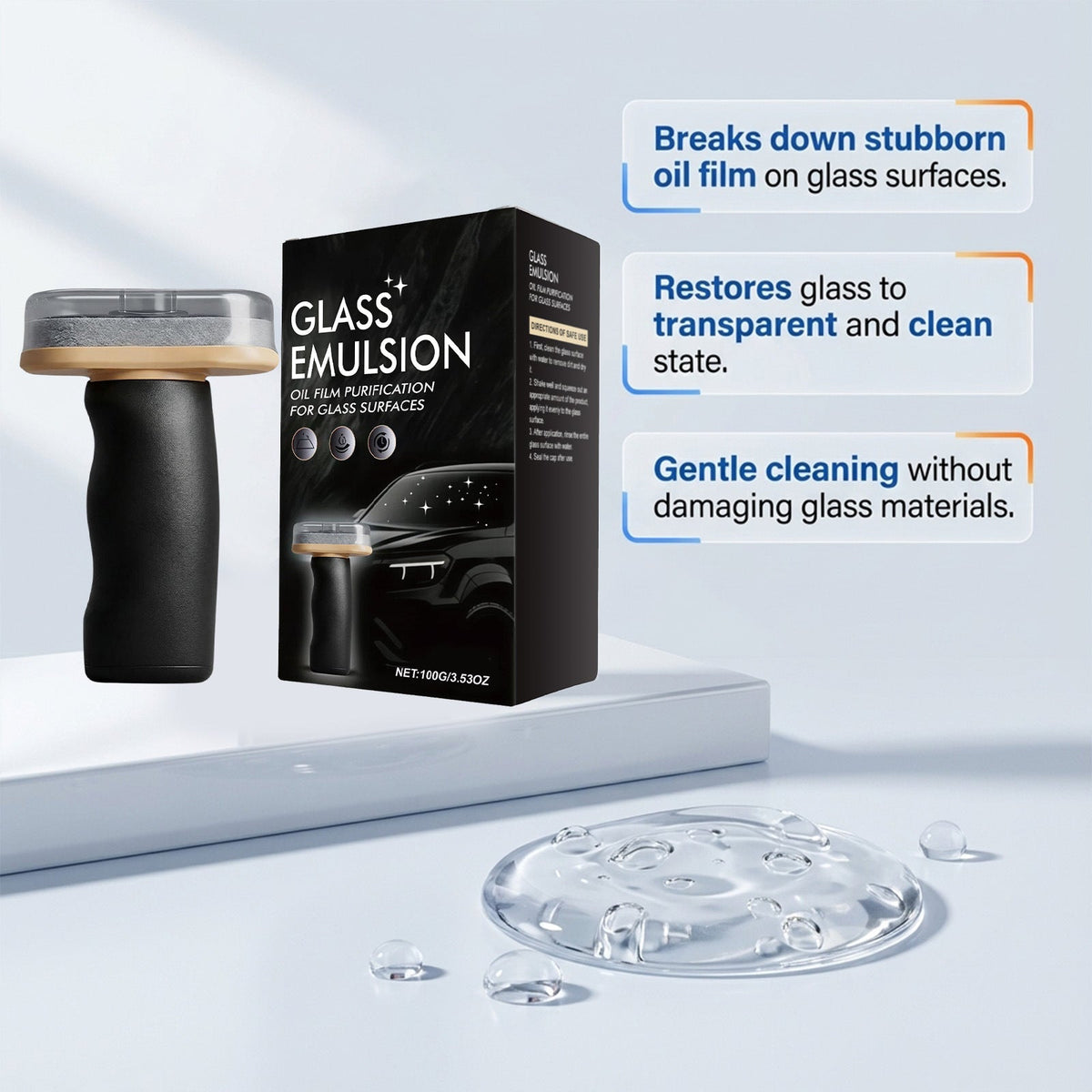 🔥LAST DAY 48% OFF - Glass Oil Film Cleaner