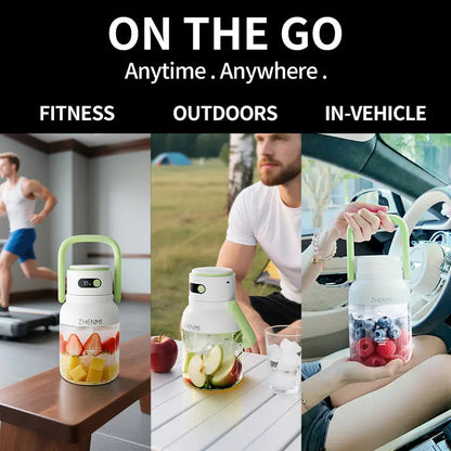 Cordless Blender 33oz BPA-Free for Smoothies & Ice