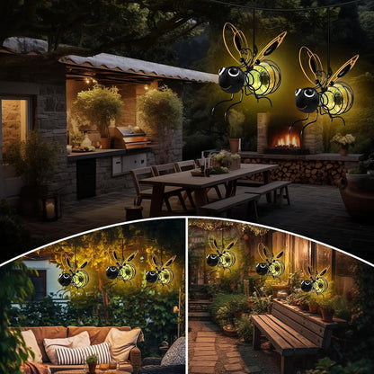 🔥Outdoor Hanging Solar Bee Light