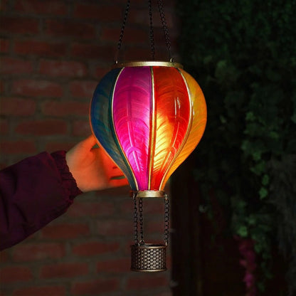 🎁 Free Shipping 🔥Solar Hanging Rainbow Balloon Lantern